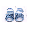 The New Summer Denim Bow Baby Toddler Sandals